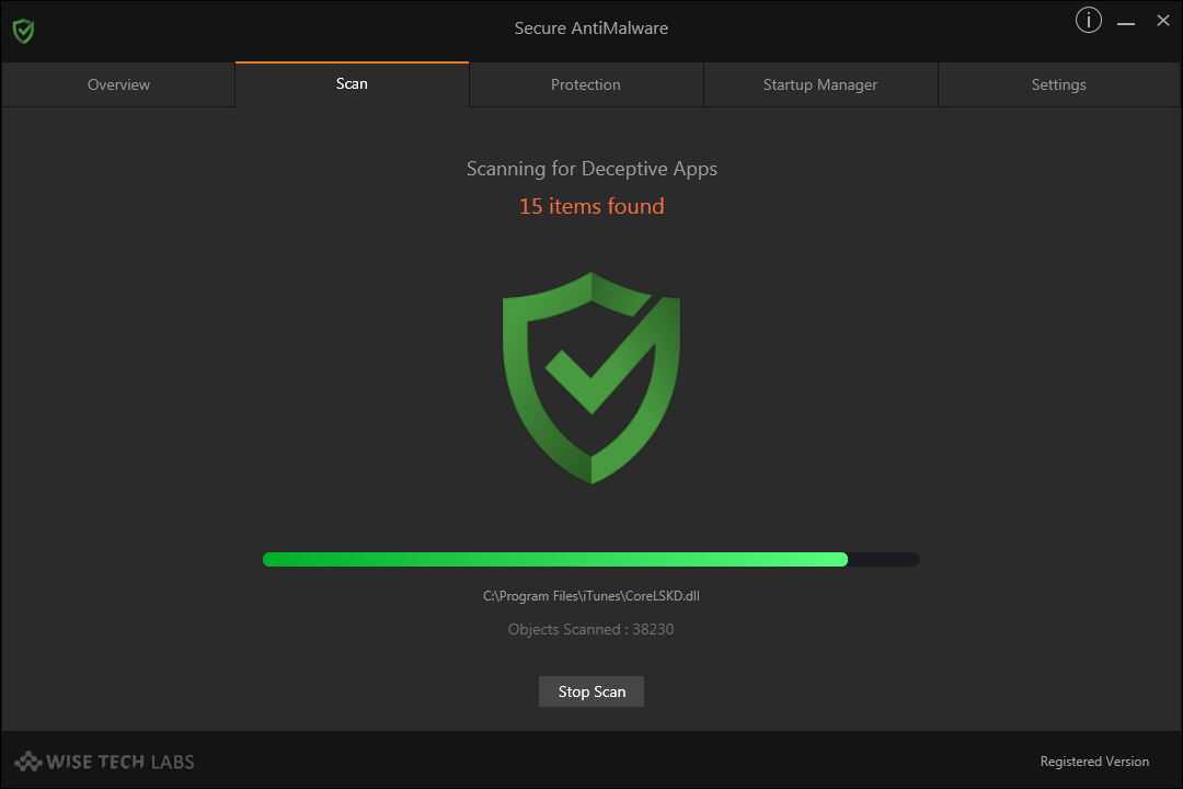 Secure-AntiMalware-scanning image