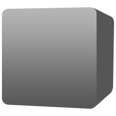 gray cube times up